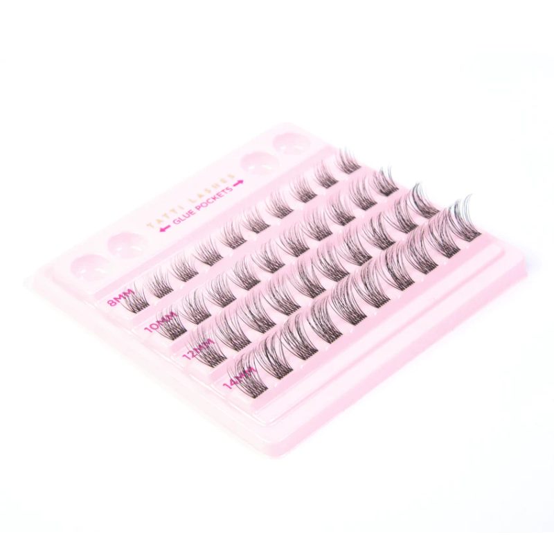 Tatti Lashes Tres Chic 40 Individual Cluster Lashes (10,12 & 14mm)
