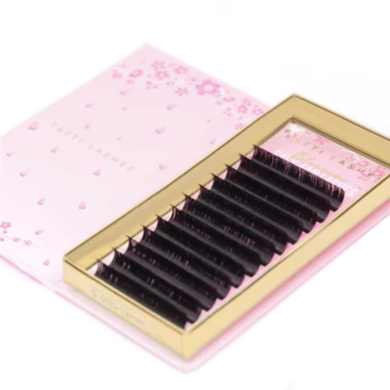Tatti Lashes Mixed Length Easy-Fan Blossom Lashes 0.07 D-Curl