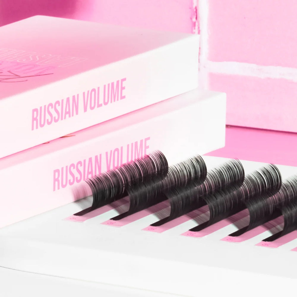 Tatti Lashes Mixed Length Russian Volume Lashes 0.07 C-Curl