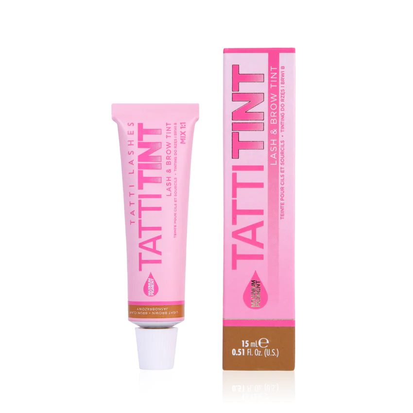 Tatti Lashes Lash and Brow Tint Light Brown 15ml