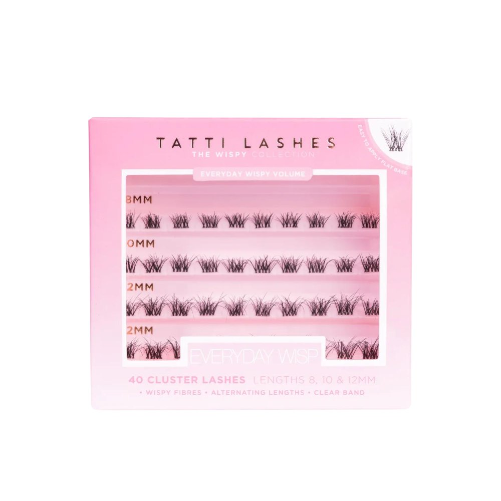 Tatti Lashes Every Day Wisp 40 Individual Cluster Lashes (8,10 & 12mm)