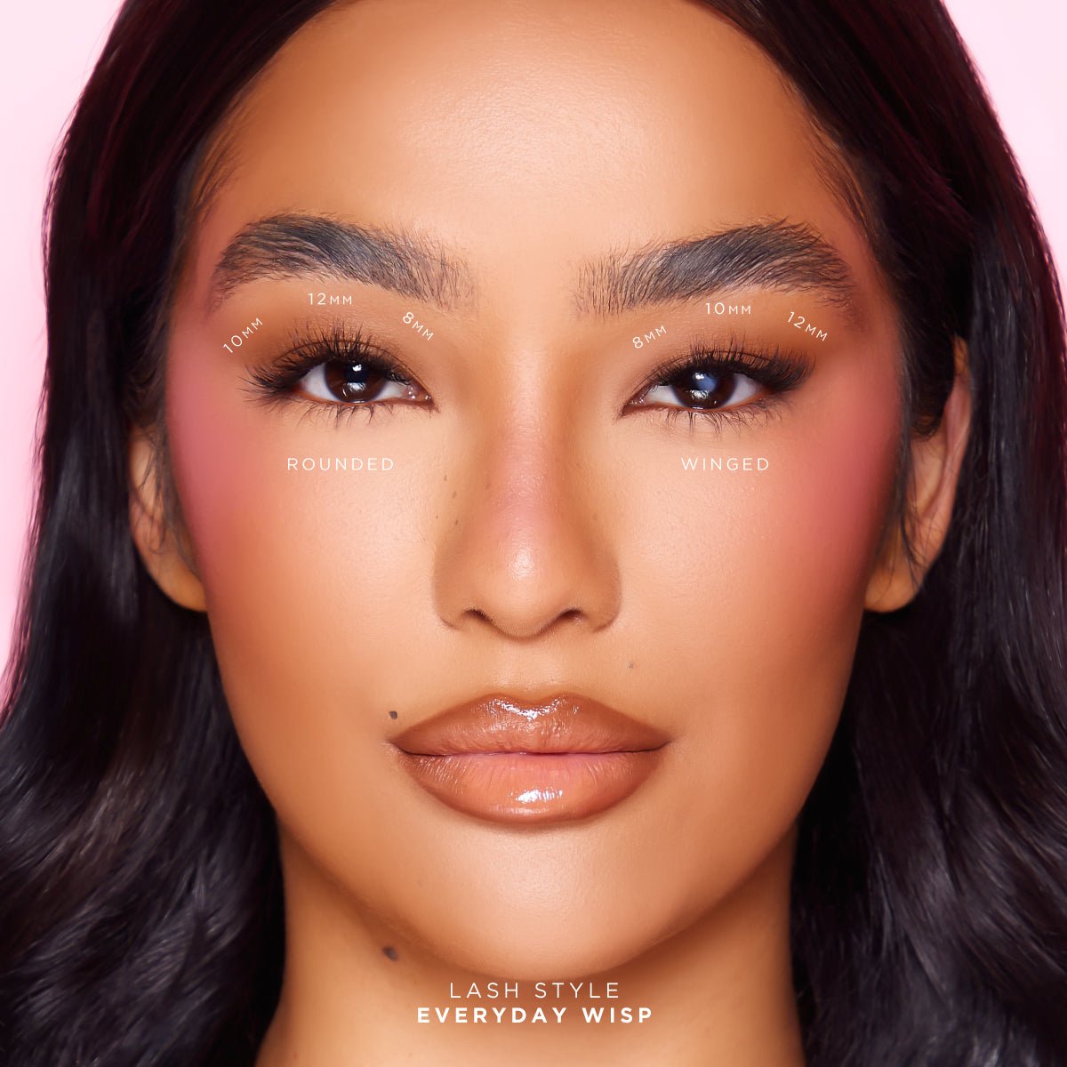 Tatti Lashes Full Volume 40 Individual Cluster Lashes (12,14 & 16mm)