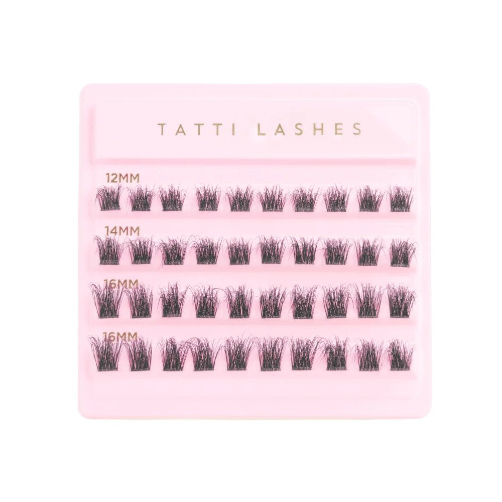 Tatti Lashes Full Volume 40 Individual Cluster Lashes (12,14 & 16mm)
