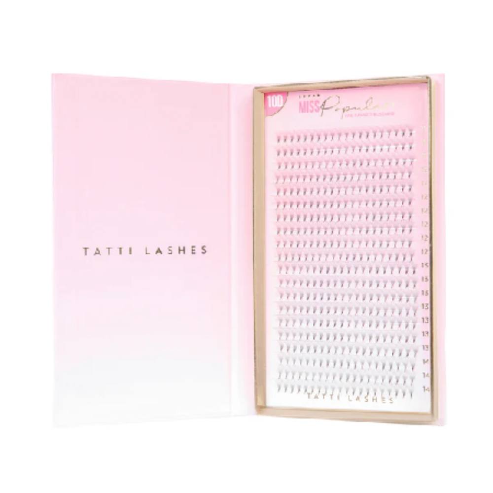Tatti Lashes 10D Pre-Fanned Russian Lashes 0.05 C-Curl Pointy
