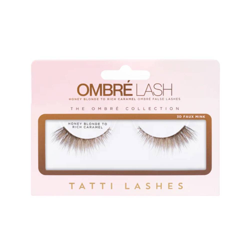 Tatti Lashes Ombre Lash Honey Blonde to Rich Caramel