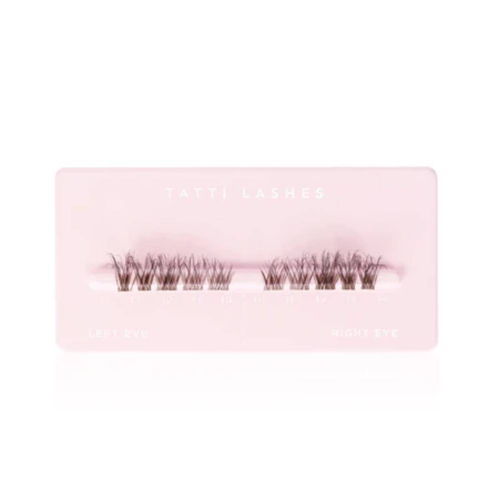 Tatti Lashes 1-Step Press Pre-Glued Individuals The Chocolate Everyday Map (10)
