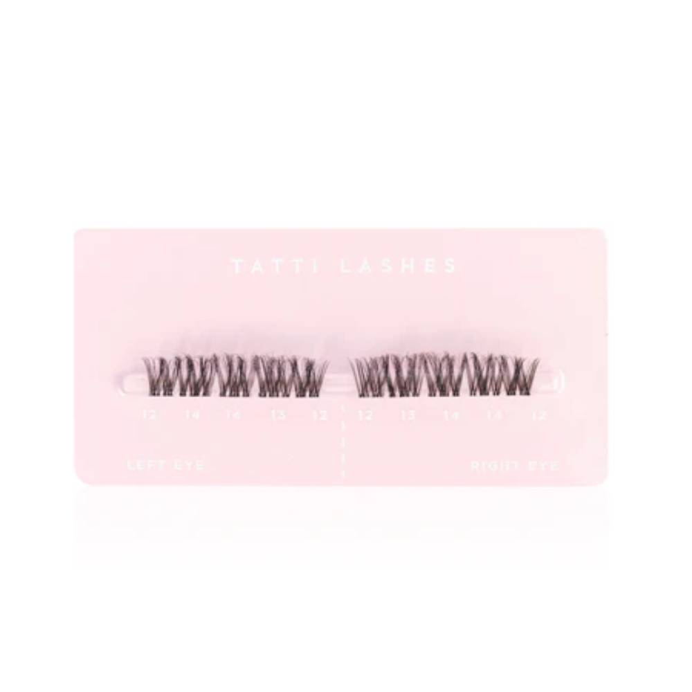 Tatti Lashes 1-Step Press Pre-Glued Individuals The Rounded Map (10)