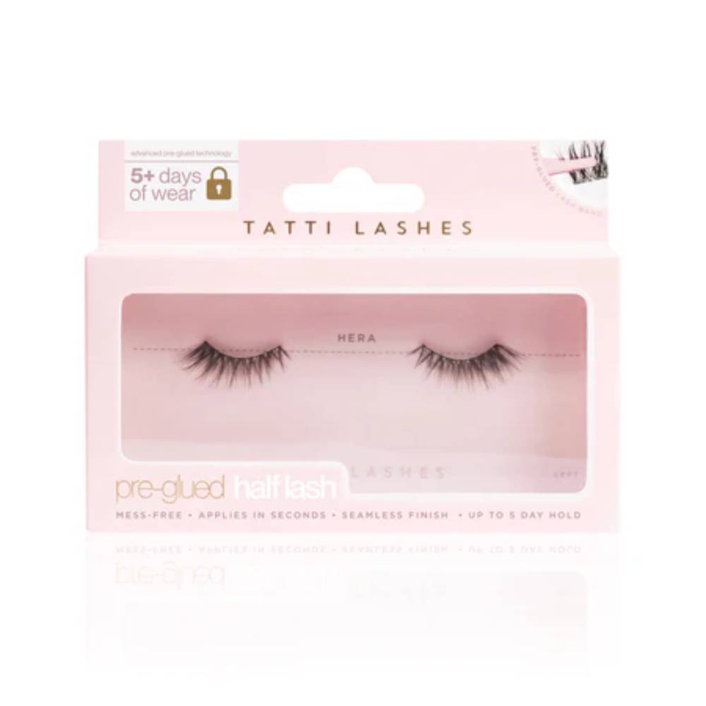Tatti Lashes Pre-Glued Half Lash Hera