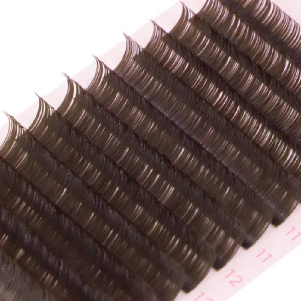 Tatti Lashes Chocolate Brown Classic Lashes CC Curl (8-15mm)