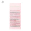 Tatti Lashes 4D Pre-Fanned Russian Volume Lashes 0.10 Brown D Curl (9-15mm)