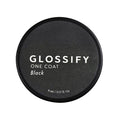 Glossify HEMA-Free Gel Polish One Coat Black 8ml