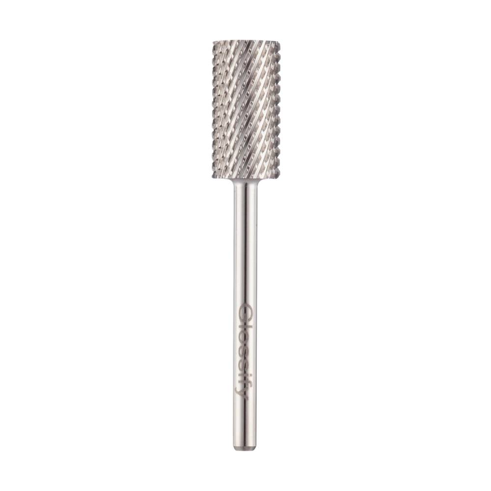 Glossify Straight Edged Barrel E-file Bit Coarse