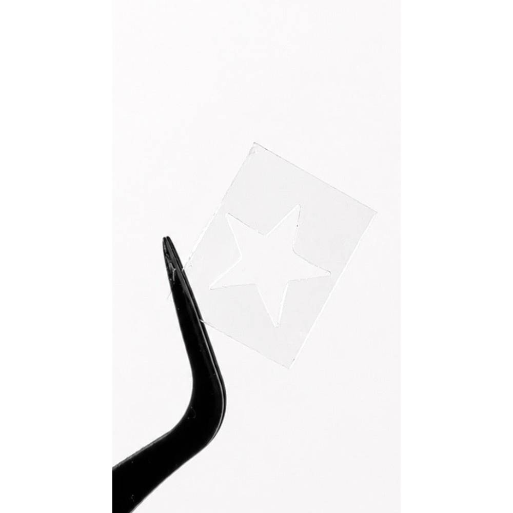 SISSI Faux Airbrush Stencil Star