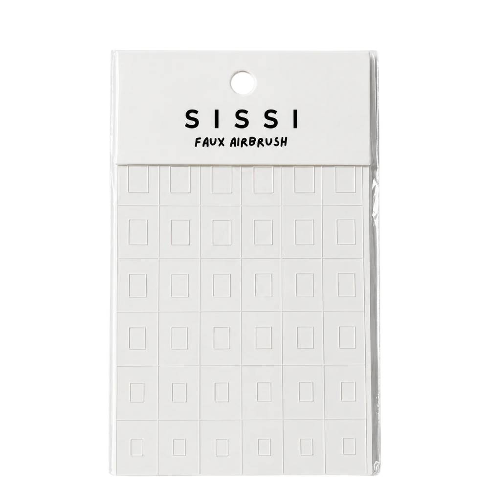 SISSI Faux Airbrush Stencil Rectangle