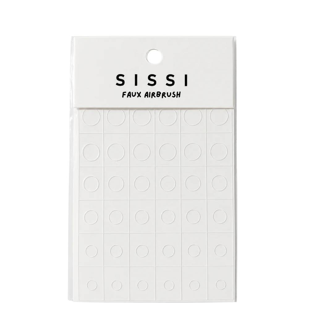 SISSI Faux Airbrush Stencil Circle