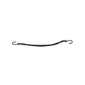 Sibel Elastic Bands with Hook (12) - Black