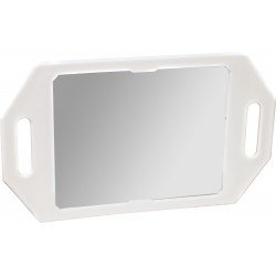 Kodo Two Handed Mirror - White