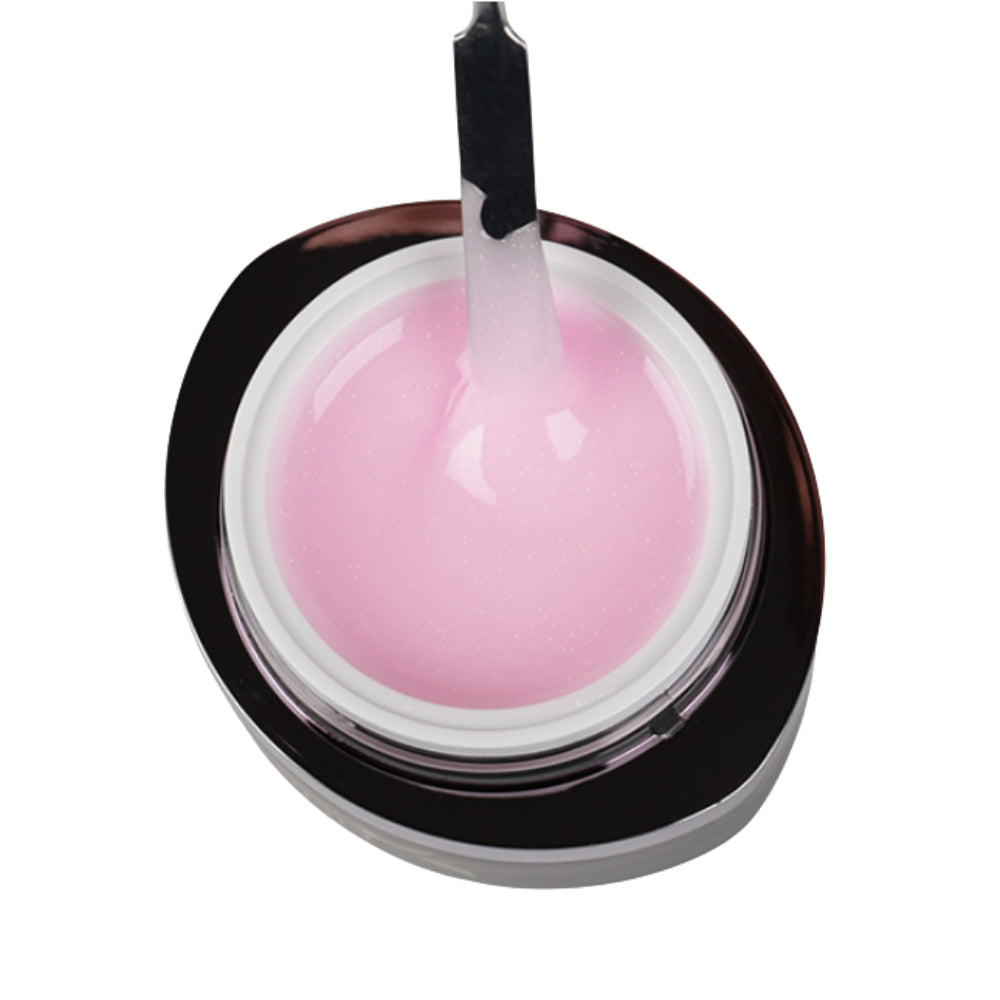 Brillbird Next Level Hard Builder Gel Shimmer Blush 15ml
