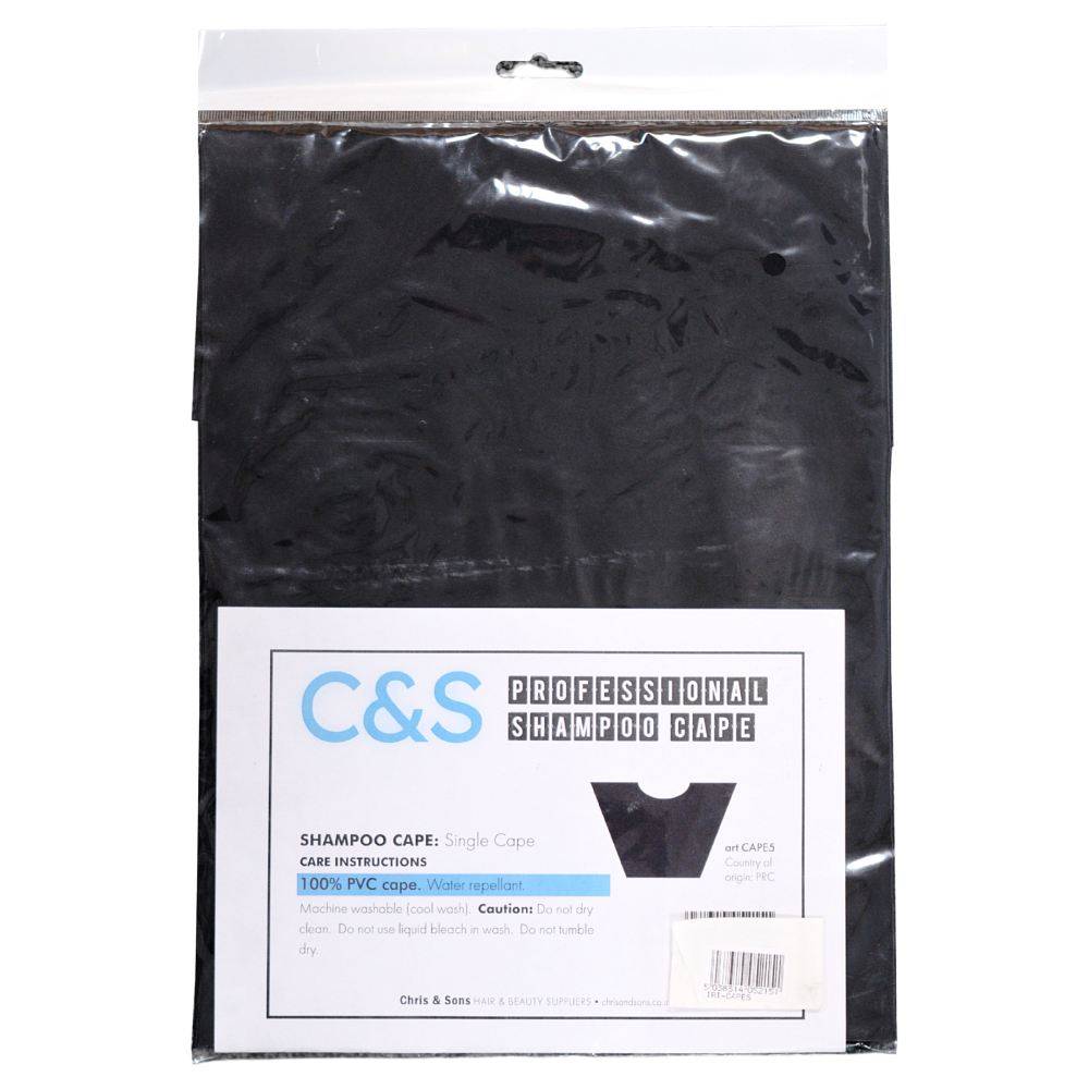 C&S Professional Shampoo Cape