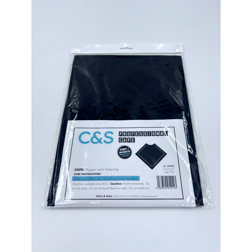 C&S Professional Cape Black