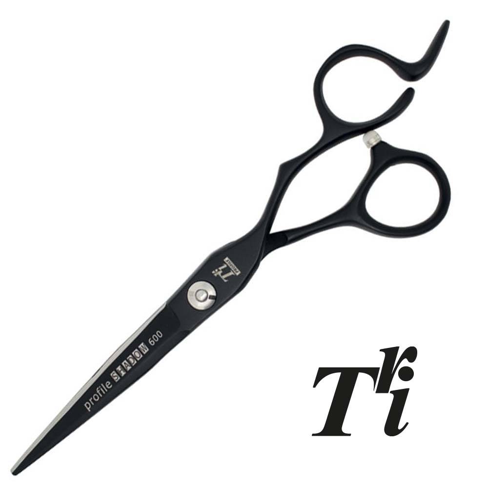 TRI Black Profile Shadow Series Scissors 6"