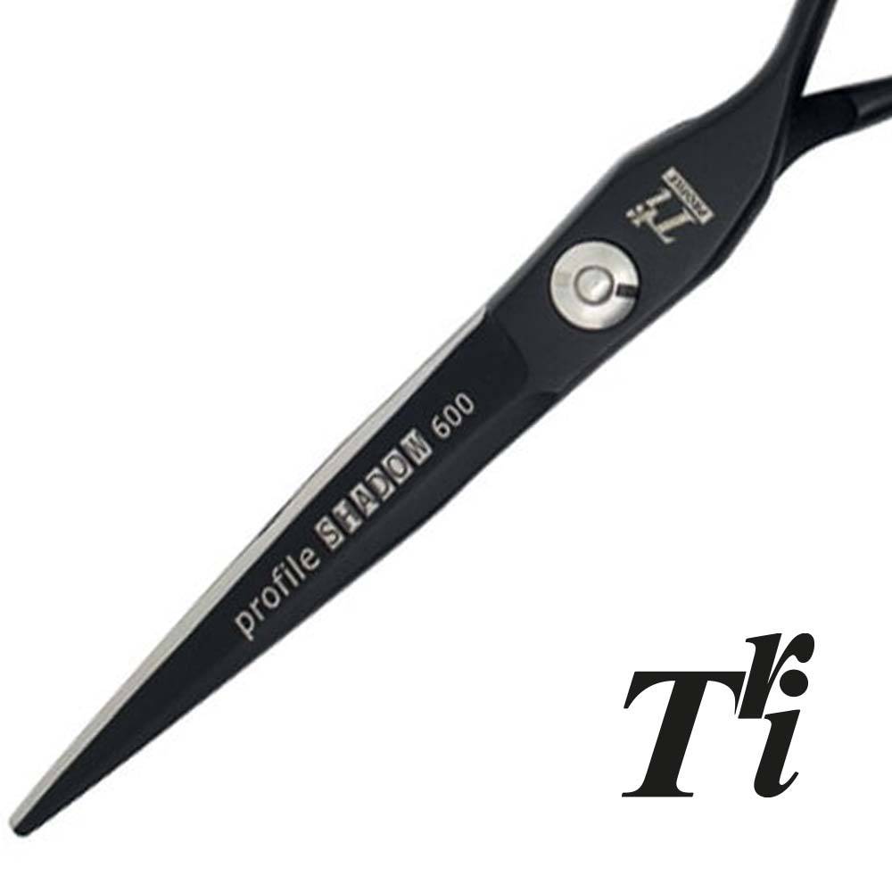 TRI Black Profile Shadow Series Scissors 6"