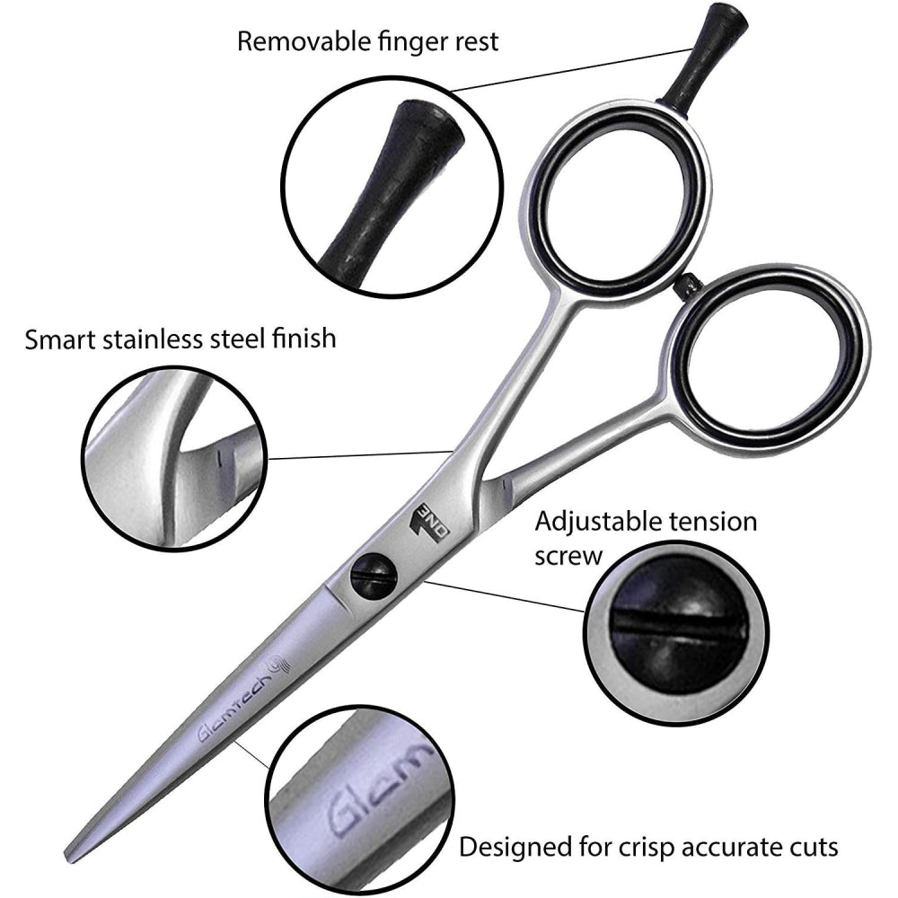 Glamtech One Serrated Scissor 6"