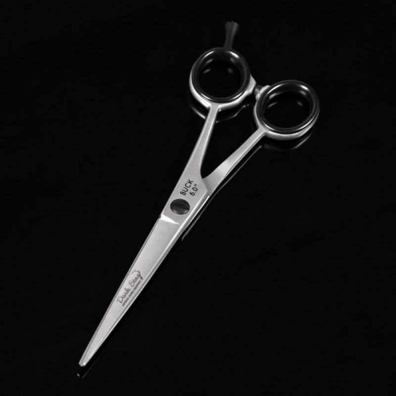 Dark Stag Buck Barber Scissor 6.5"