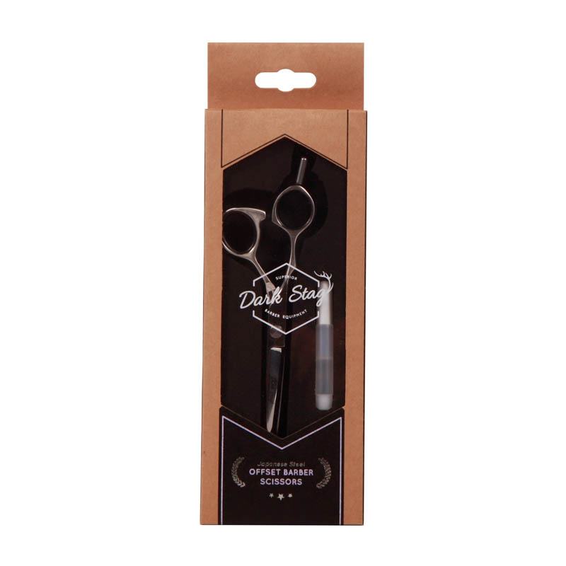 Dark Stag DS+ Offset Left-Handed Barber Scissor 6"