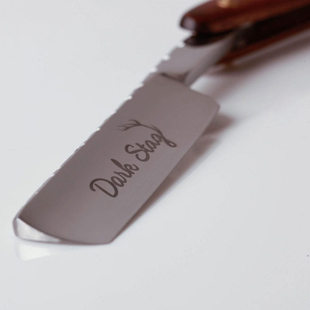 Dark Stag High Carbon Steel Cut Throat Razor