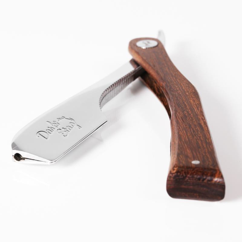 Dark Stag Folding Kamisori Razor - Black Edition