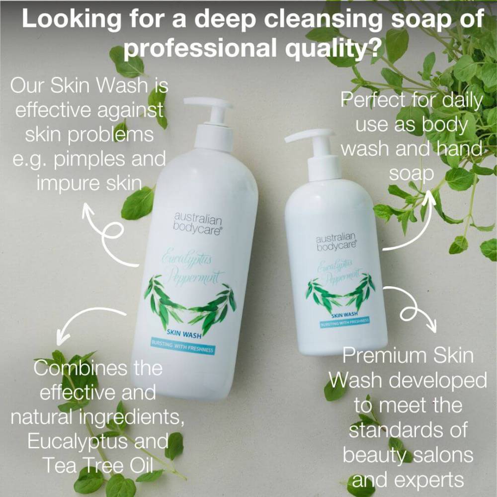 Australian Bodycare Eucalyptus & Peppermint Skin Wash 500ml