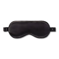 Silver Cloud Black Satin Sleep Mask