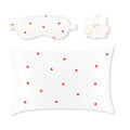 Silver Cloud Love Heart Satin Gift Set