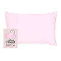 Silver Cloud Pink Satin Pillowcase