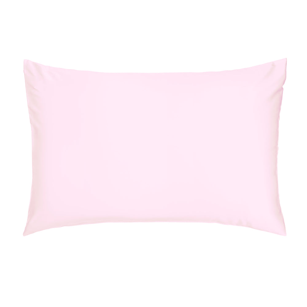 Silver Cloud Pink Satin Pillowcase