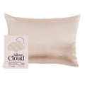 Silver Cloud Caramel Satin Pillowcase