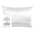 Silver Cloud Silver Satin Pillowcase