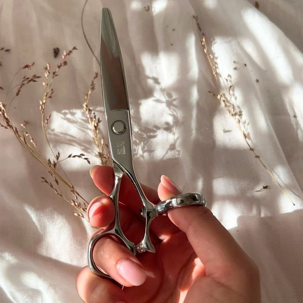 Leaf Swivel Scissor 6"
