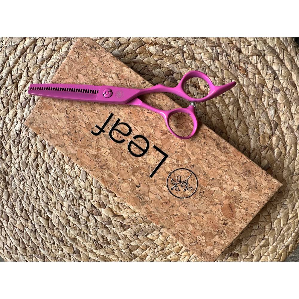 Leaf 'Pink Edition' Texturising Scissors 6"