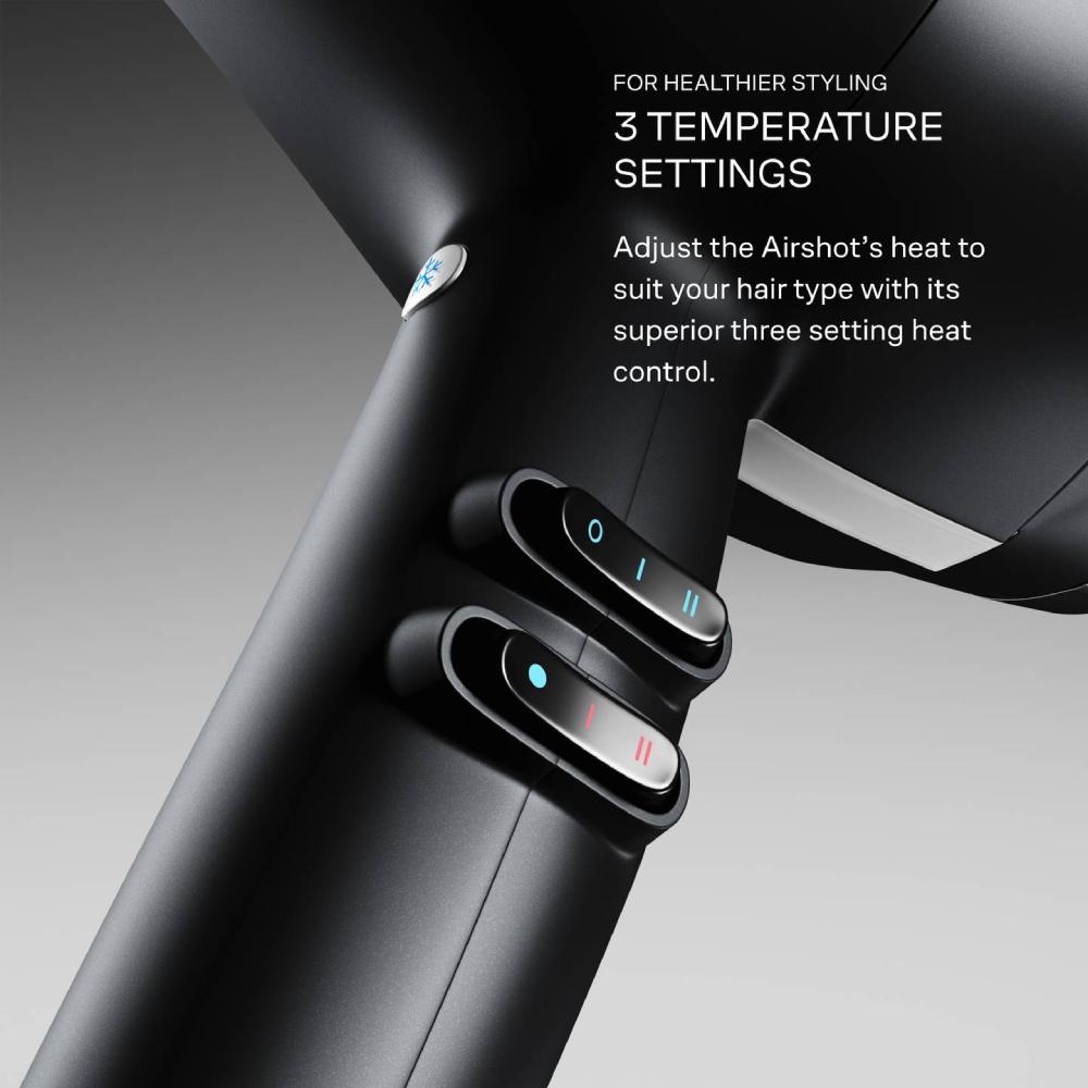 Cloud Nine The Airshot Hairdryer Black