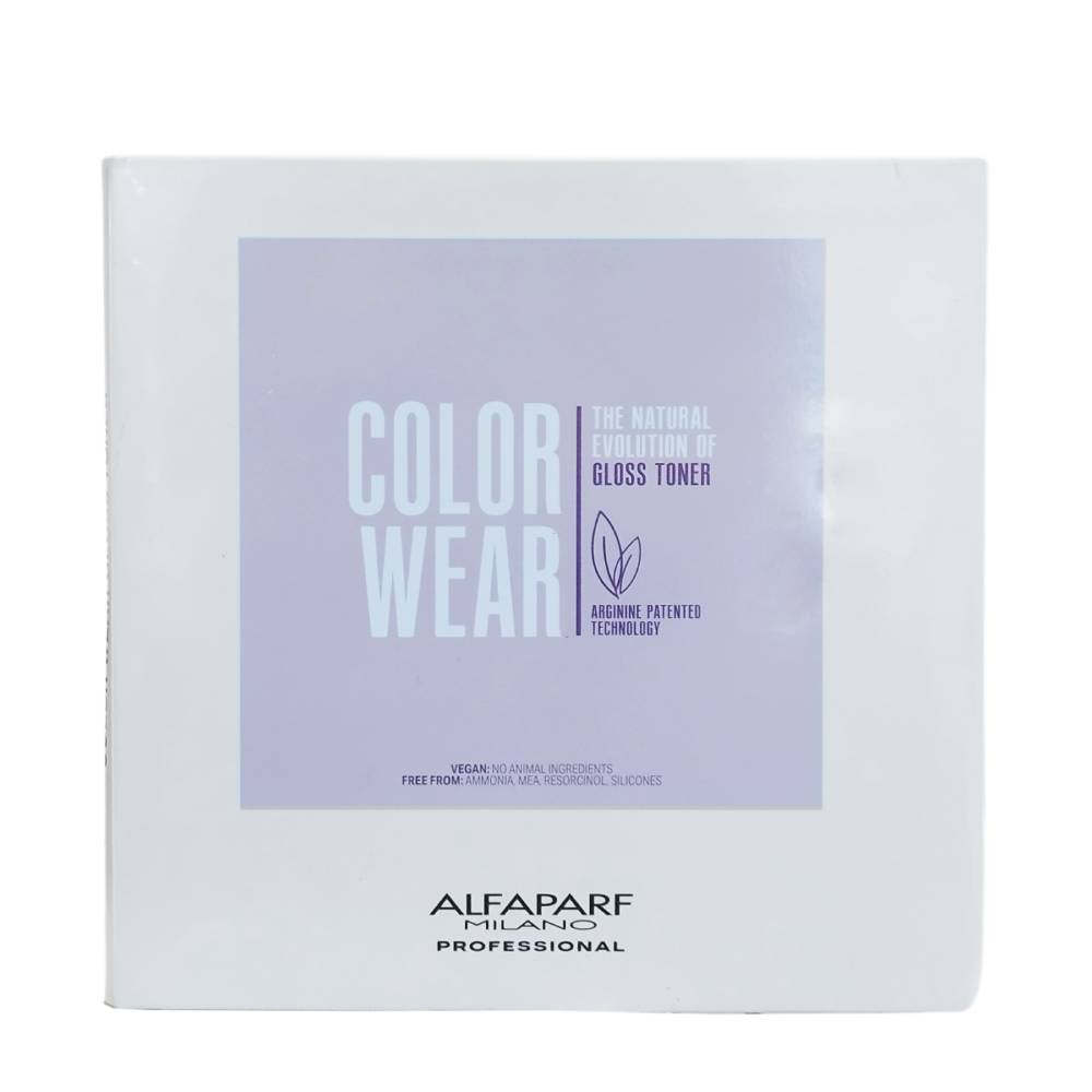 Alfaparf Color Wear Gloss Toner Color Chart