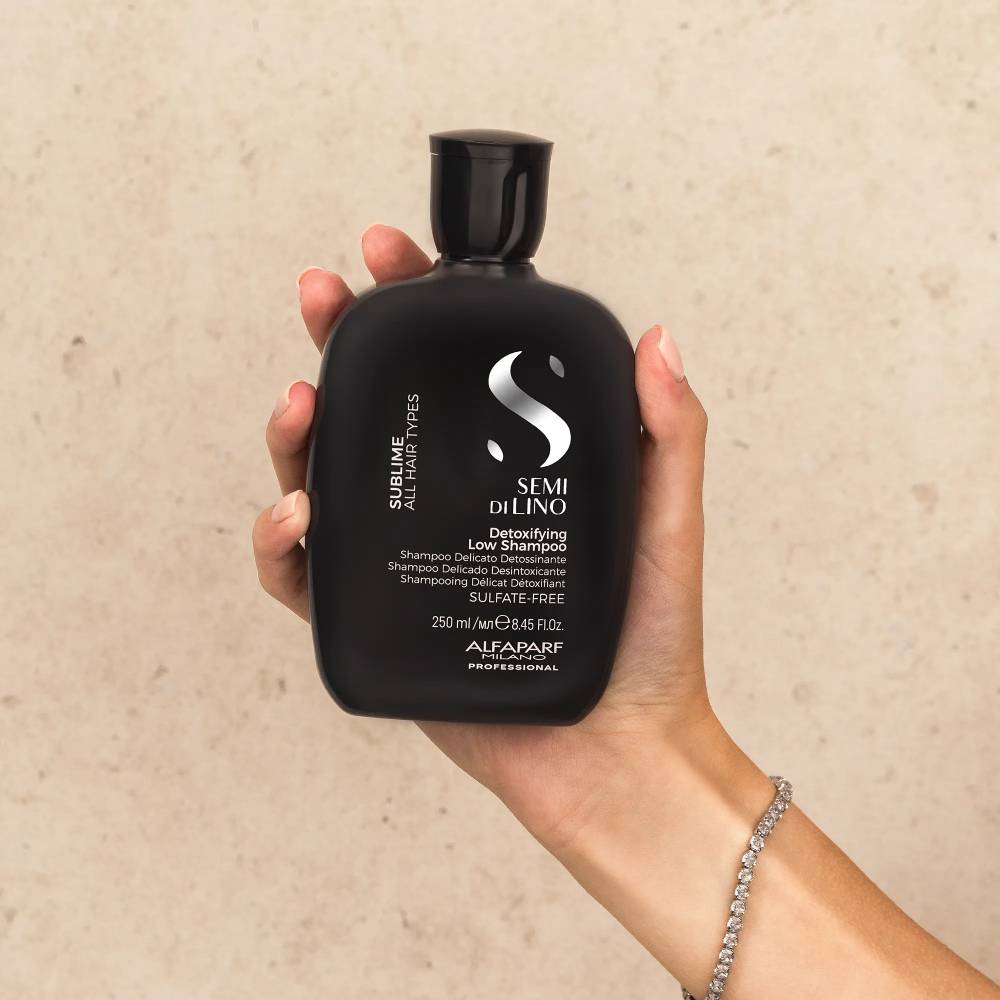Alfaparf Milano Semi Di Lino Sublime Detoxifying Low Shampoo 250ml