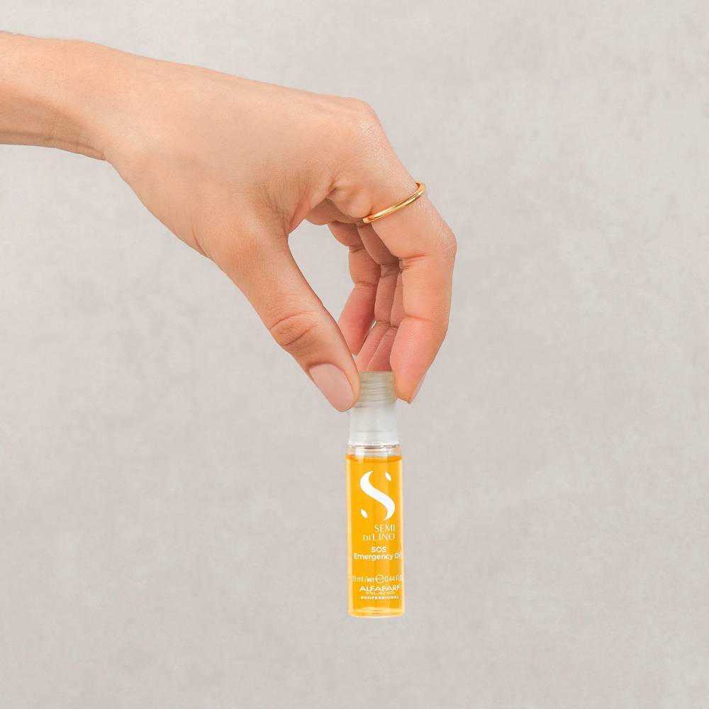 Alfaparf Milano Semi Di Lino Reconstruction SOS Emergency Oil (6x13ml)