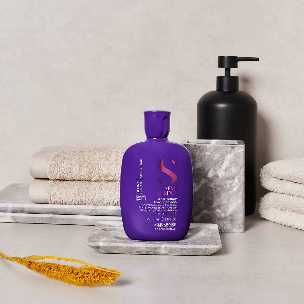 Alfaparf Milano Semi Di Lino Anti-Yellow Low Shampoo 250ml