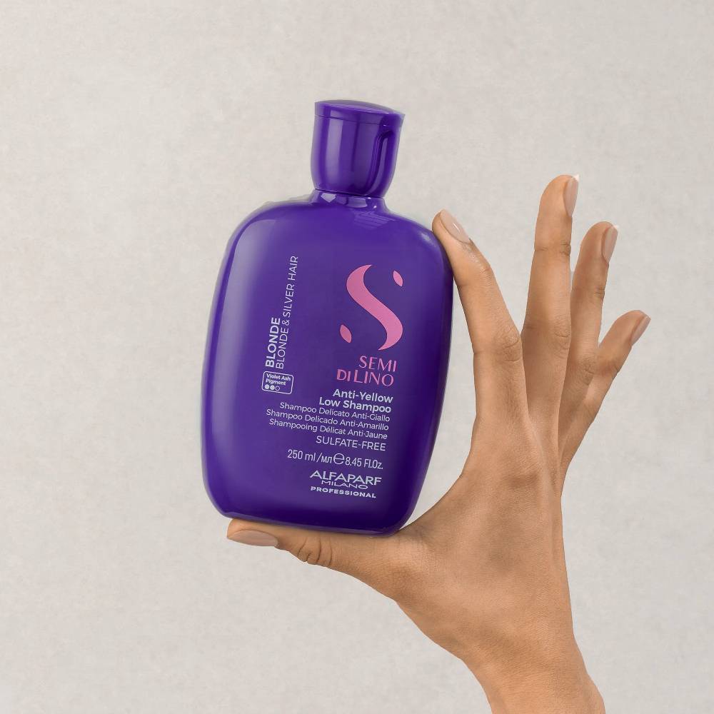 Alfaparf Milano Semi Di Lino Anti-Yellow Low Shampoo 250ml