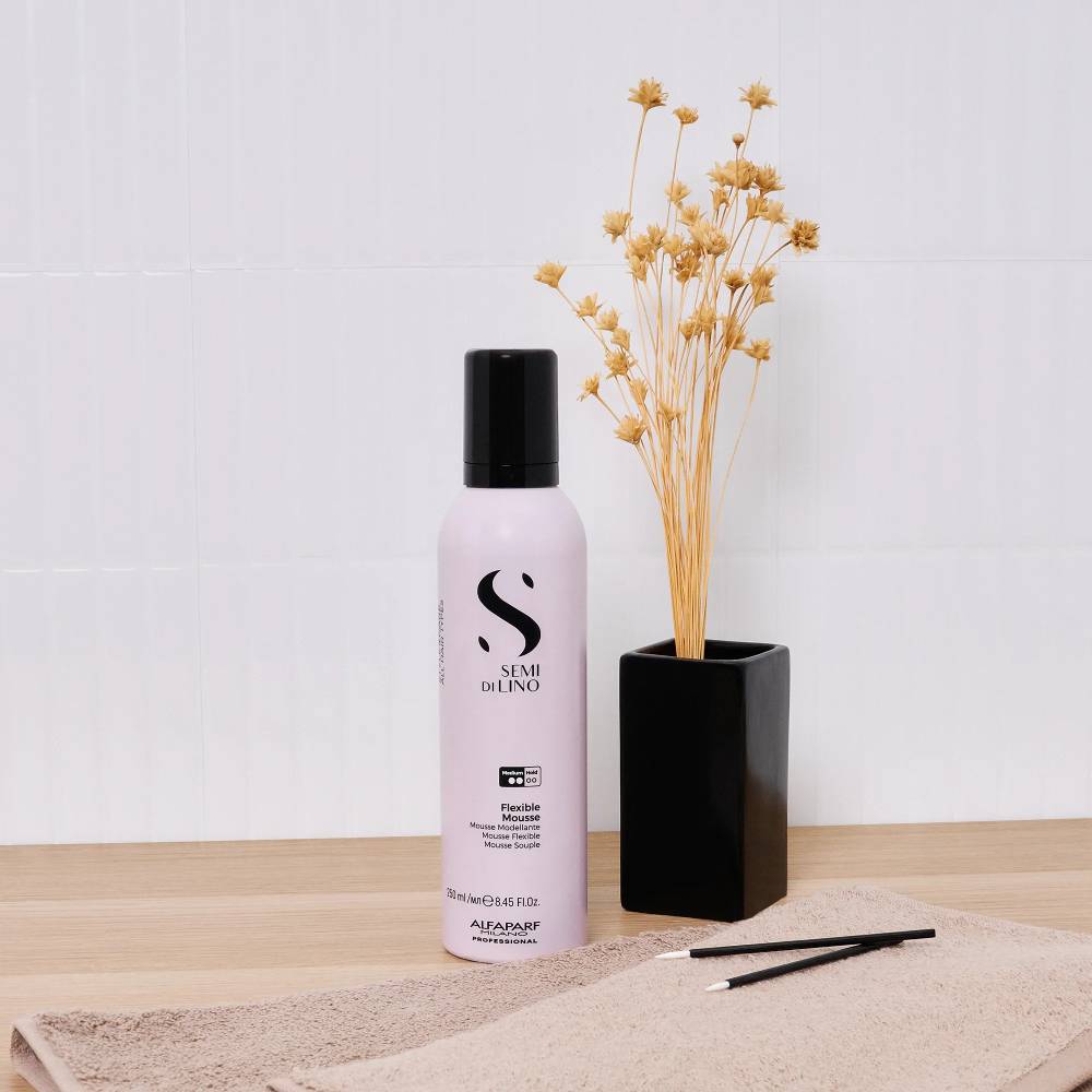 Alfaparf Milano Semi Di Lino Flexible Mousse 250ml