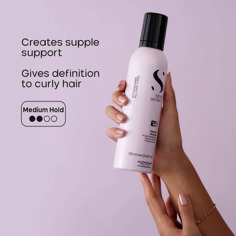 Alfaparf Milano Semi Di Lino Flexible Mousse 250ml