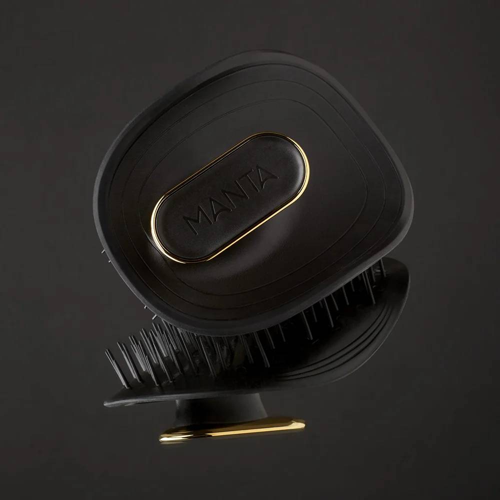 Manta Healthy Hair Brush Black