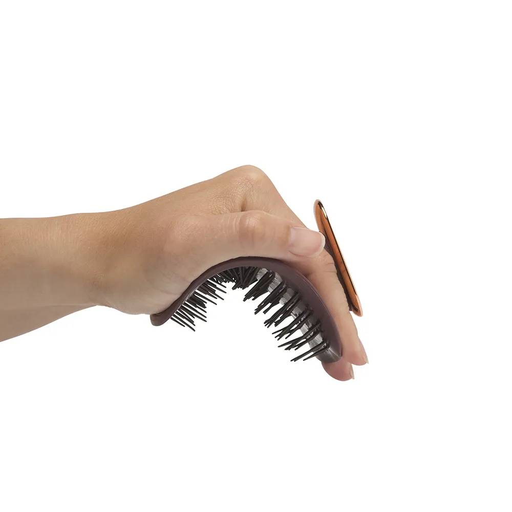 Manta Healthy Hair Brush Burgundy